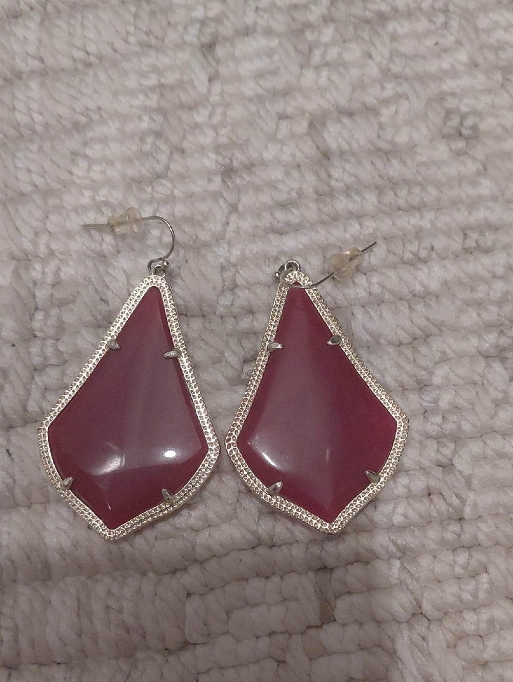 Kendra Scott Rose-Pink Kite Drop Earrings